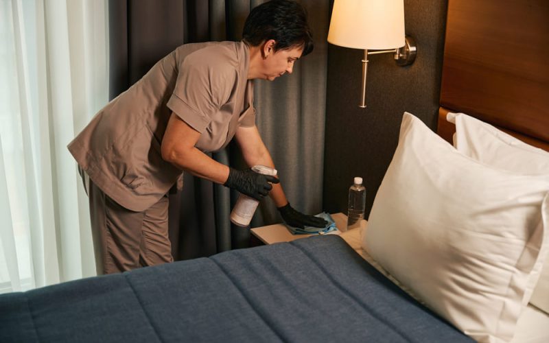Limpieza profesional y excelencia en la calidad del servicio hotelero